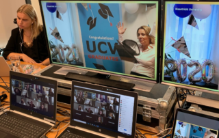 Livestream diploma-uitreiking Maastricht University Campus Venlo