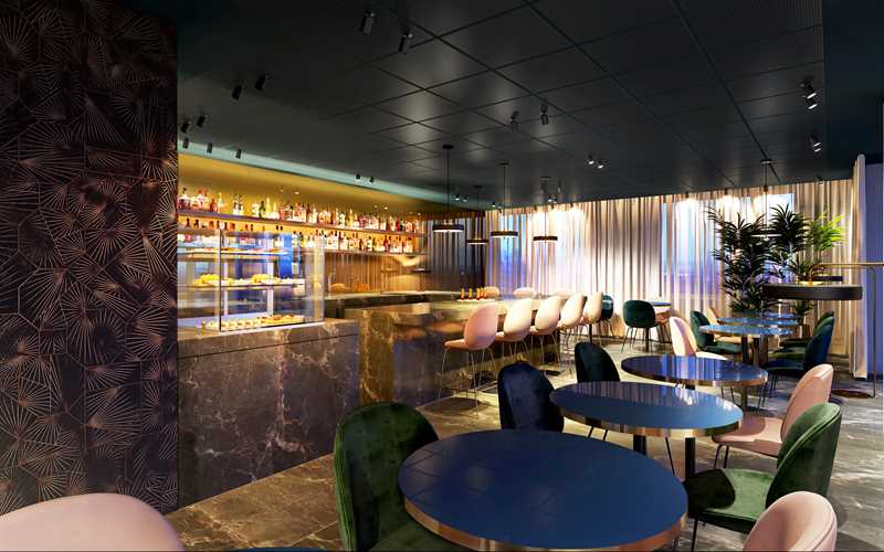 NH Hotel Antwerpen bar