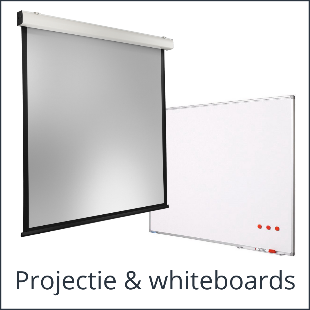 Projectie en whiteboards - Media Service België