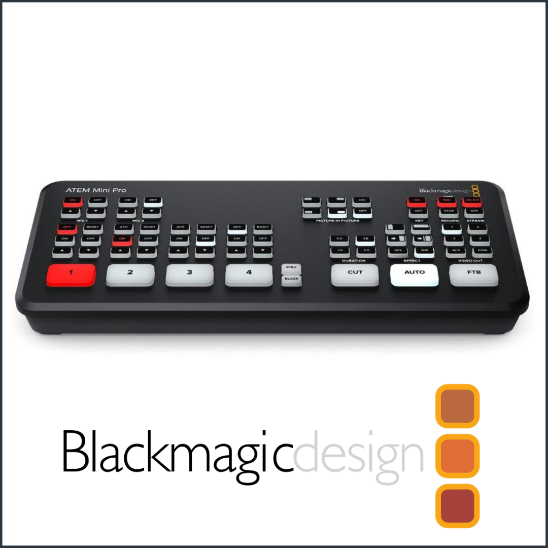 Live streaming Black Magic Atem Mini Pro - Media Service België