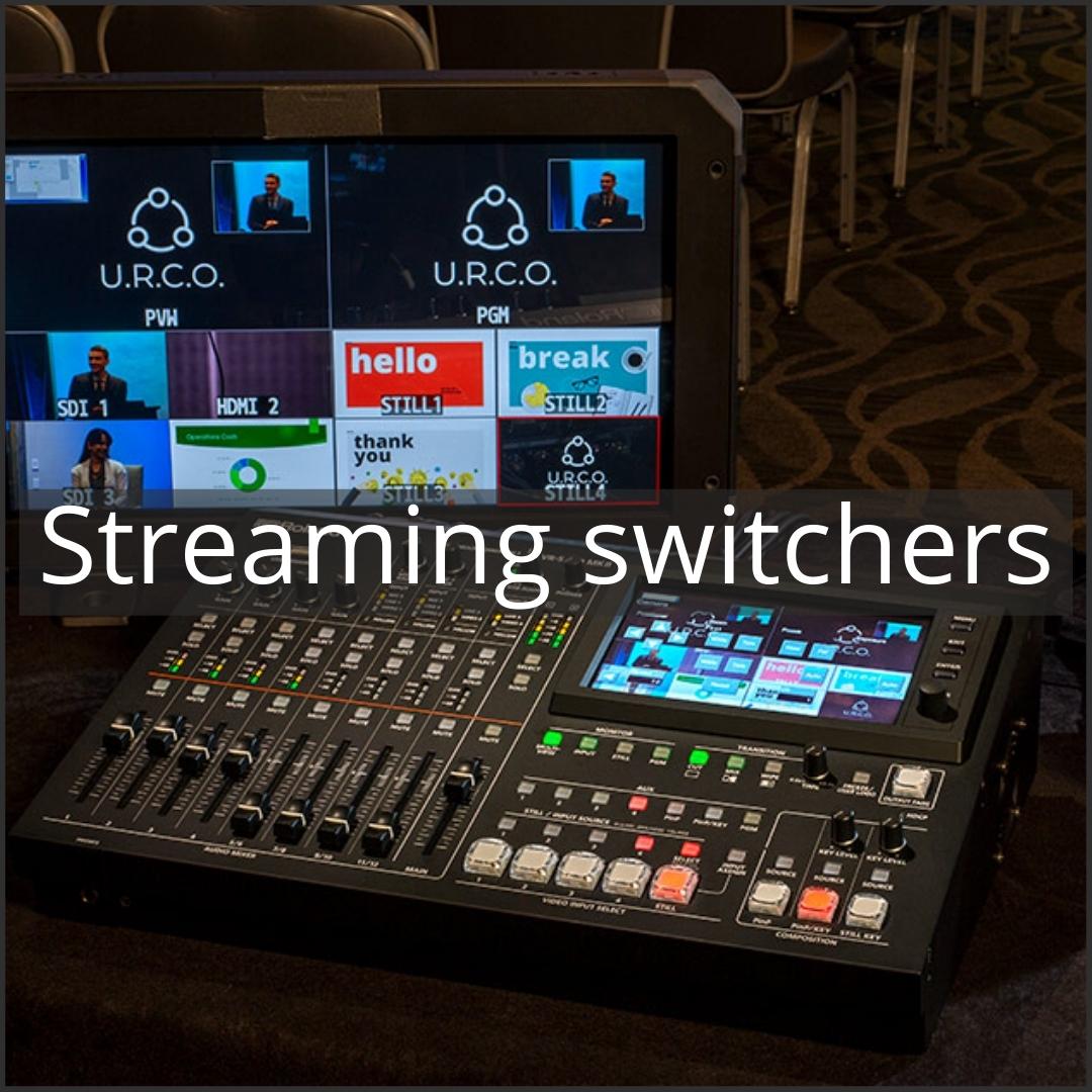 Roland Streaming switchers - Media Service België