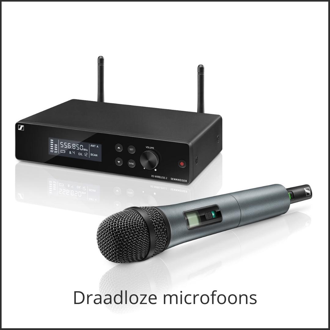 Sennheiser Draadloze microfoons - Media Service België